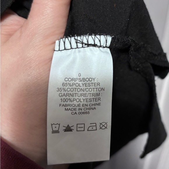 Black graphic top MBLM - Picture 4 of 4